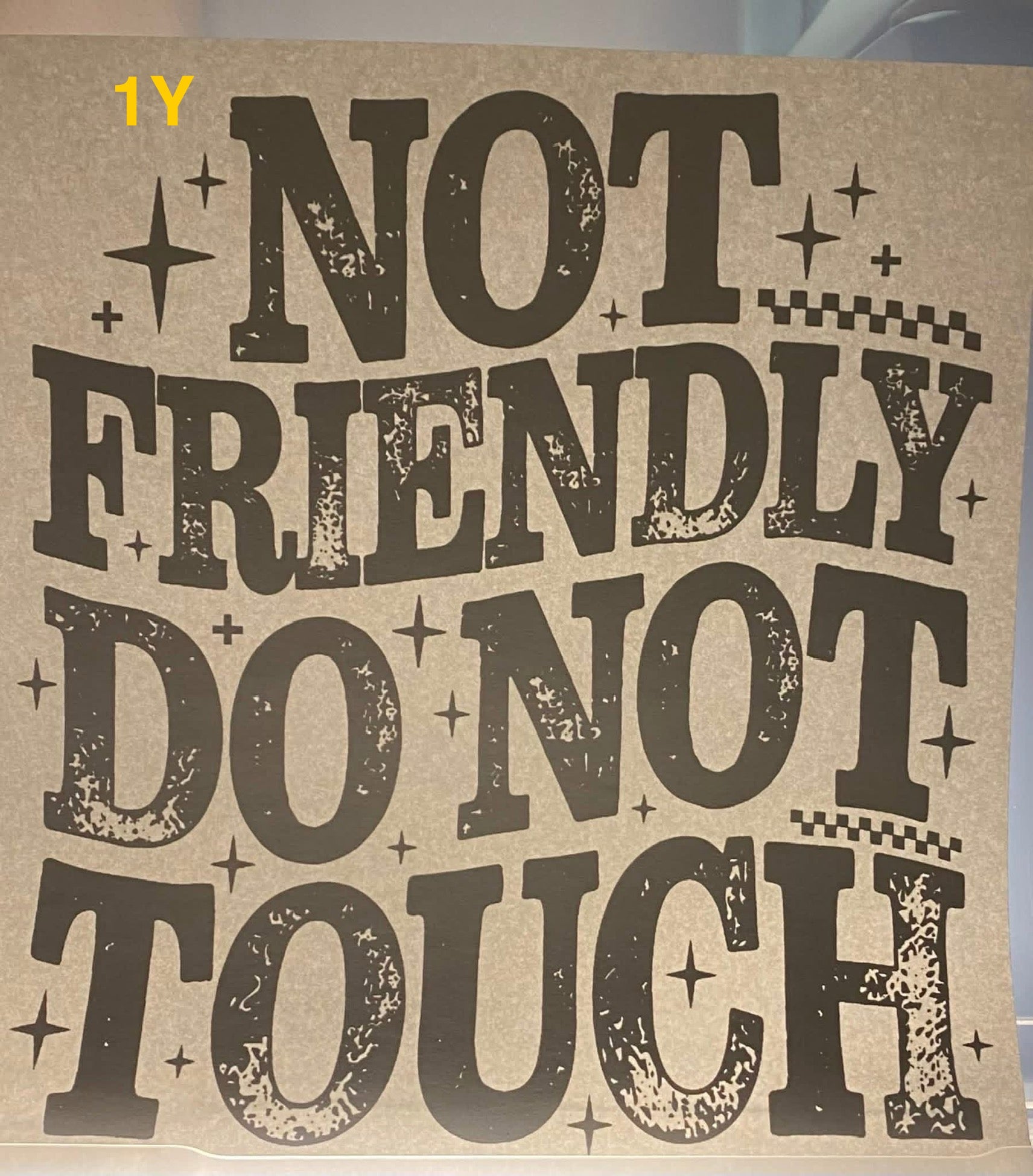 Single color Screen print $2.00 (reg price)