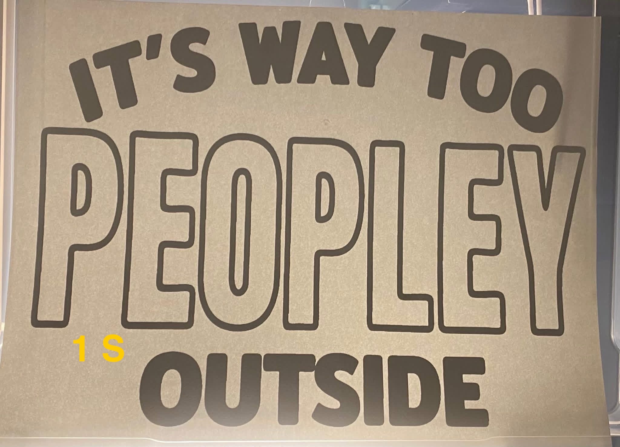 Single color Screen print $2.00 (reg price)
