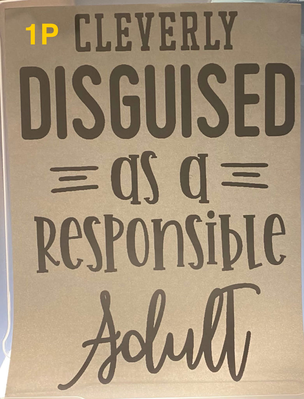 Single color Screen print $2.00 (reg price)