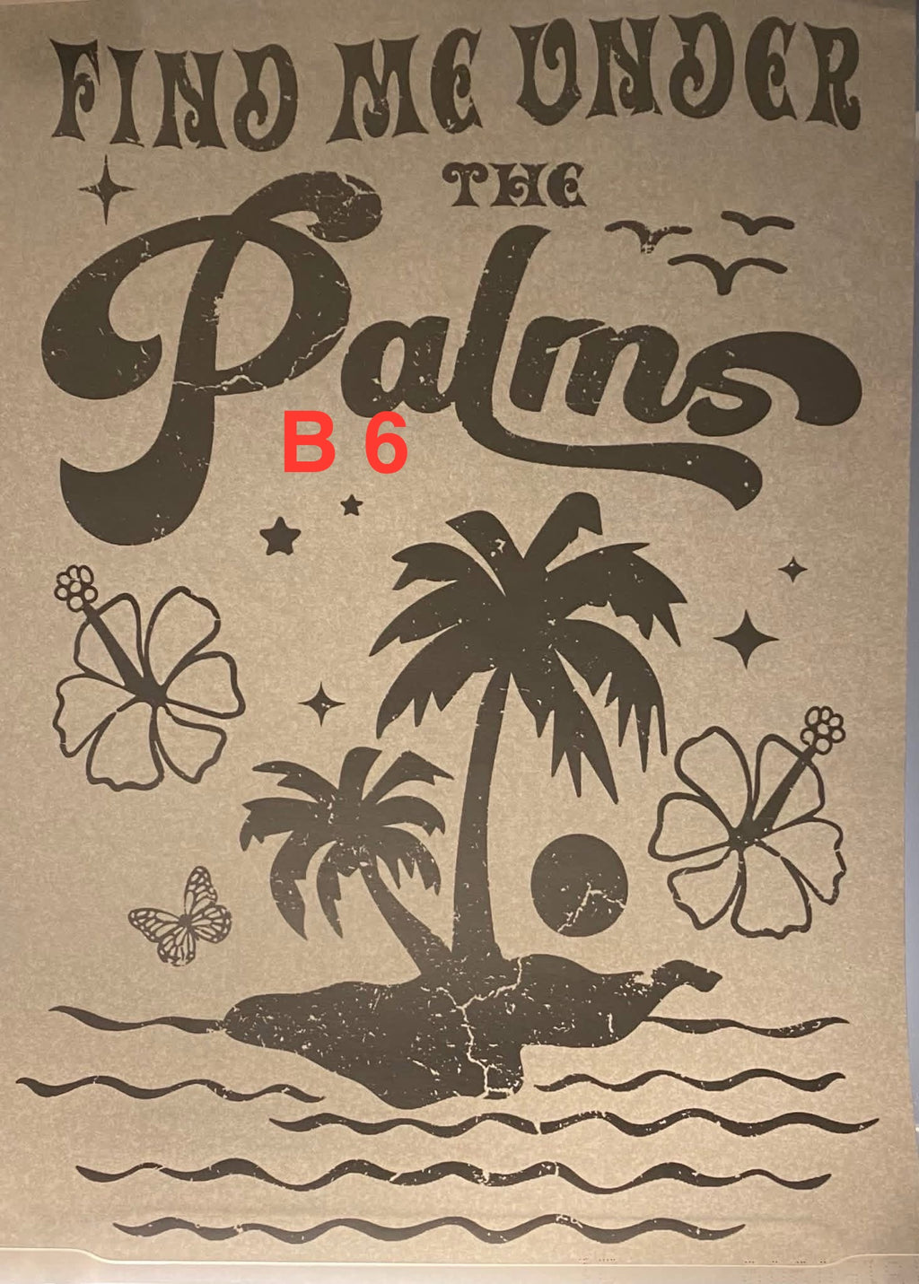 Single color Screen print $2.00 (reg price)