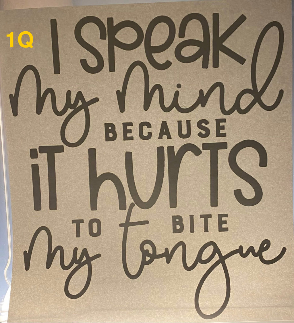 Single color Screen print $2.00 (reg price)